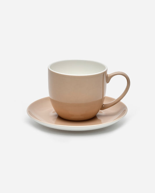 Reyrysh Maison Pastel Tea And Saucer Mocha