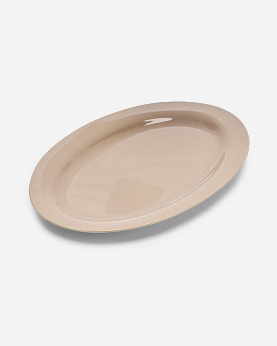 Maison Pastel Oval Platter Mocha