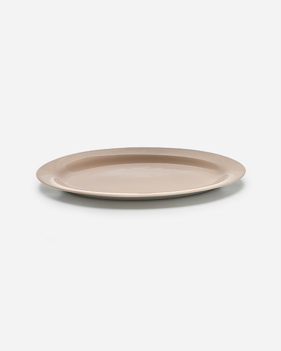Reyrysh Maison Pastel Oval Platter Mocha