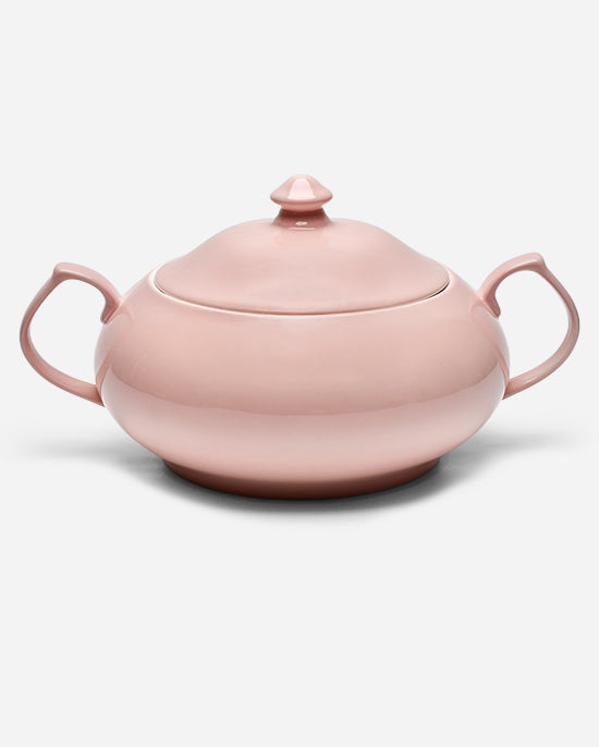 Reyrysh Maison Pastel Soup Tureen  Lid Pink