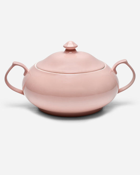 Reyrysh Maison Pastel Soup Tureen  Lid Pink