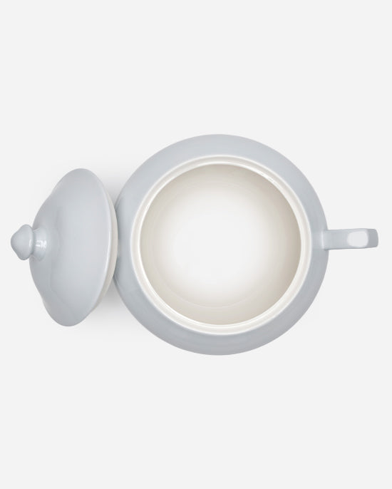 غطاء وعاء حساء ميزون باستيل، لون حجر القمر الأزرق