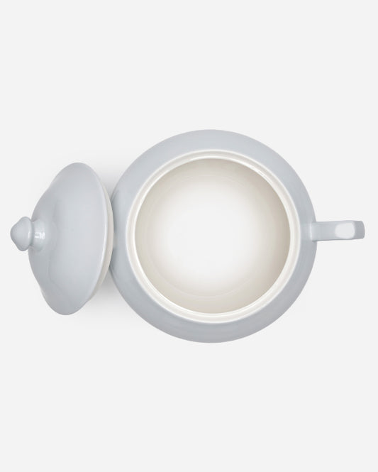 غطاء وعاء حساء ميزون باستيل، لون حجر القمر الأزرق