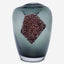 Dalian Glory Gray Vase With Glass Block -S