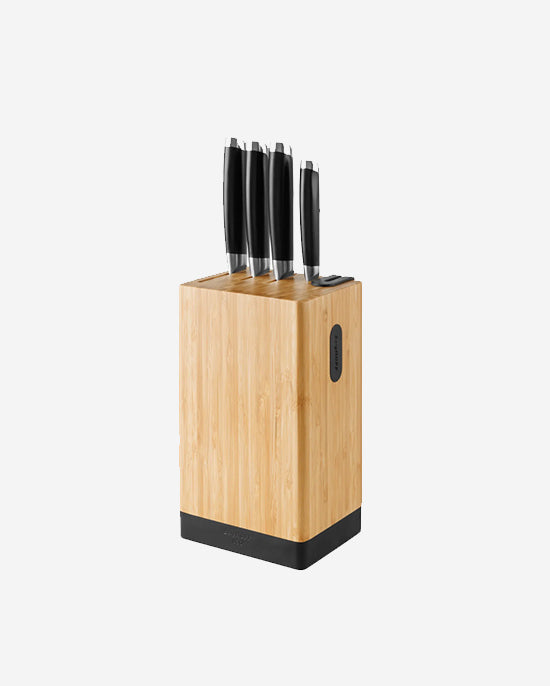 Berghoff Berghoff 6-Pc Knife Block Set- Graphite