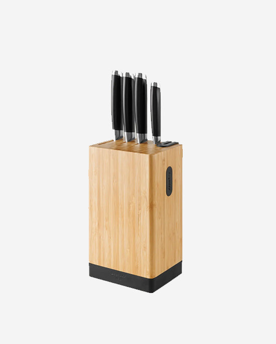 Berghoff Berghoff 6-Pc Knife Block Set- Graphite