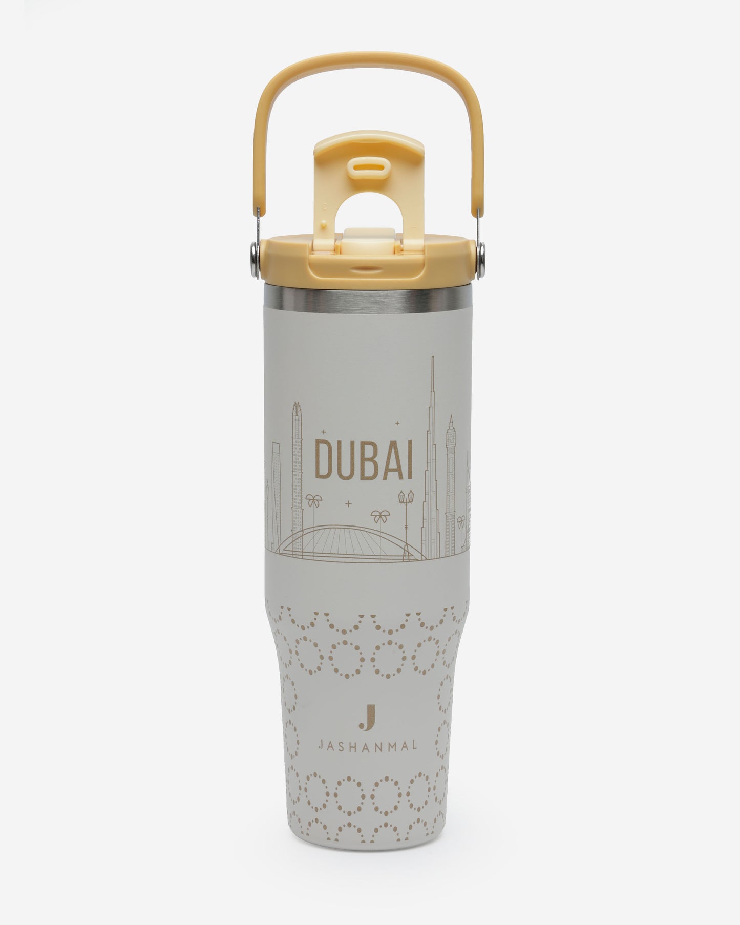 Insulated Tumbler 1.18L with Handle & PE Straw