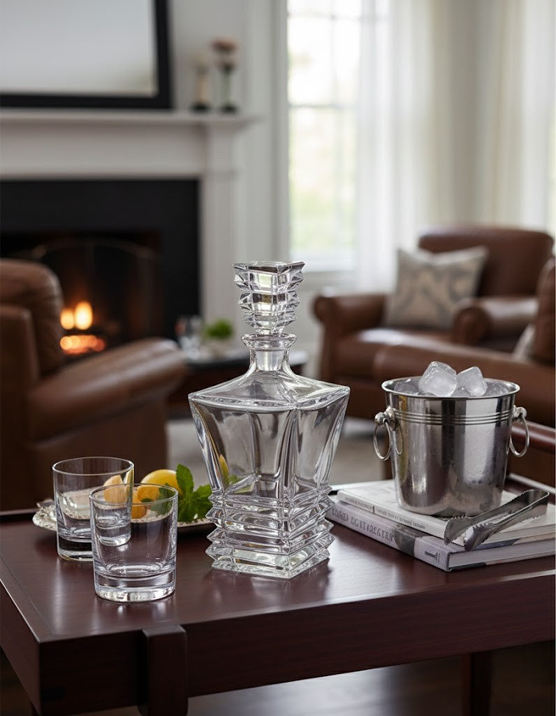 Bohemia Rocky Decanter Lead Crystal