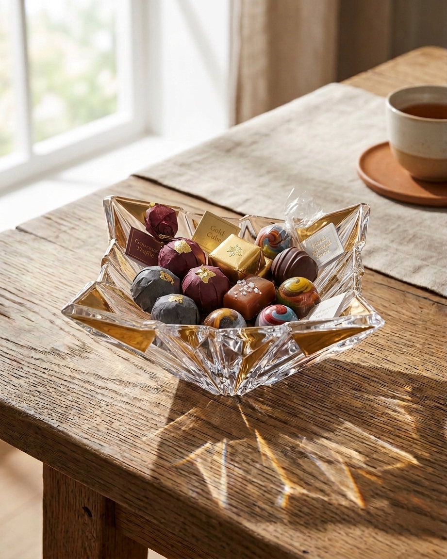 Bohemia Princess Bowl With Gold