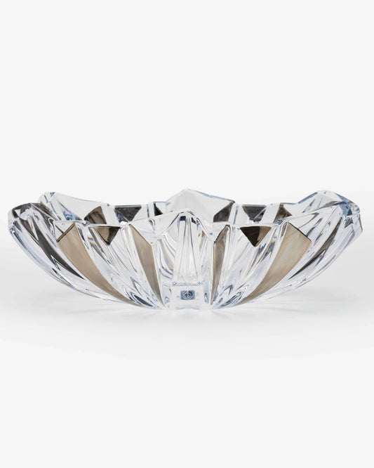 Princess Oval Bowl With Platinum