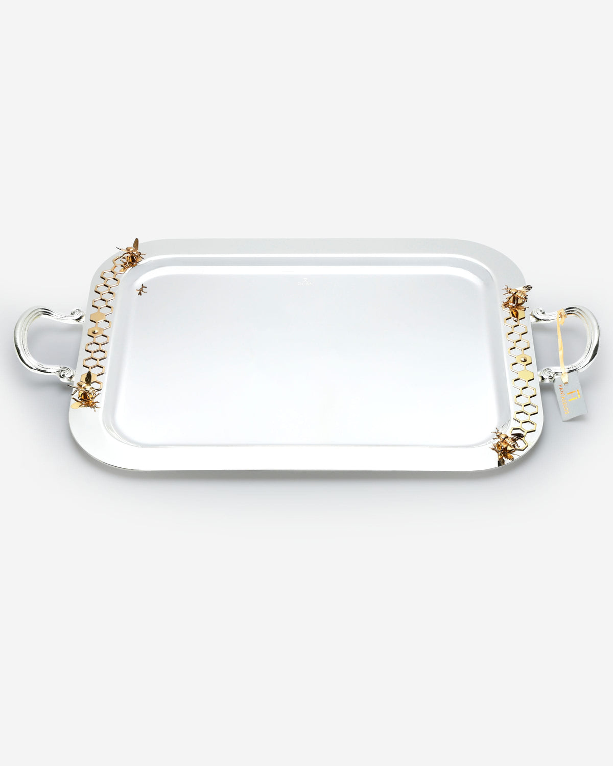 Pantazelos Honeybee Decorative Tray Double-Sided Bee Design with Handle - 43 × 33 cm