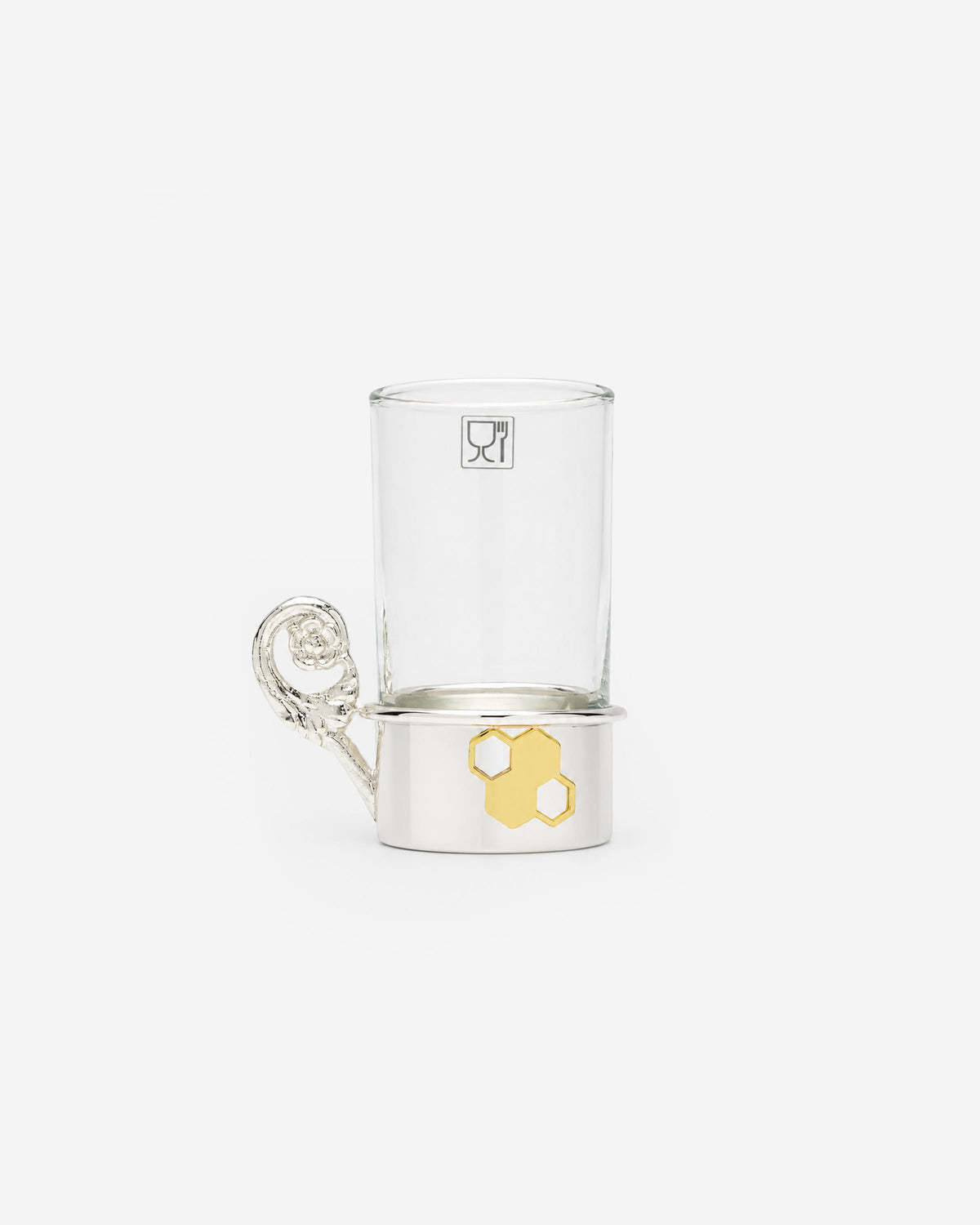 Pantazelos Tea Cup with Honeybee Decor and Simple Handle