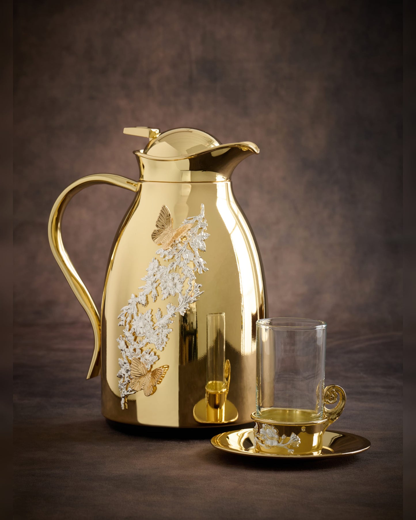 Pantazelos Tea Cup with Flow Decor