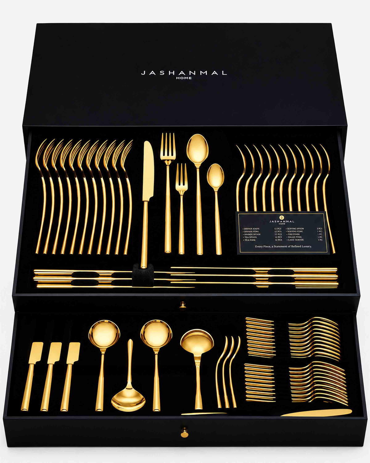 Zyra Gold 68 Pcs Cutlery Set