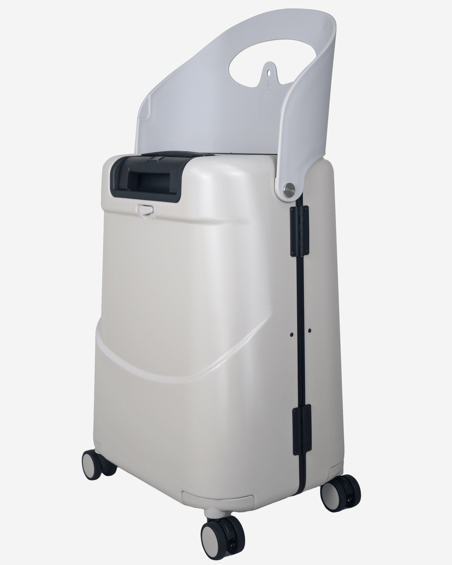 MiaMily Suitcase with Seat - Mist Grey
