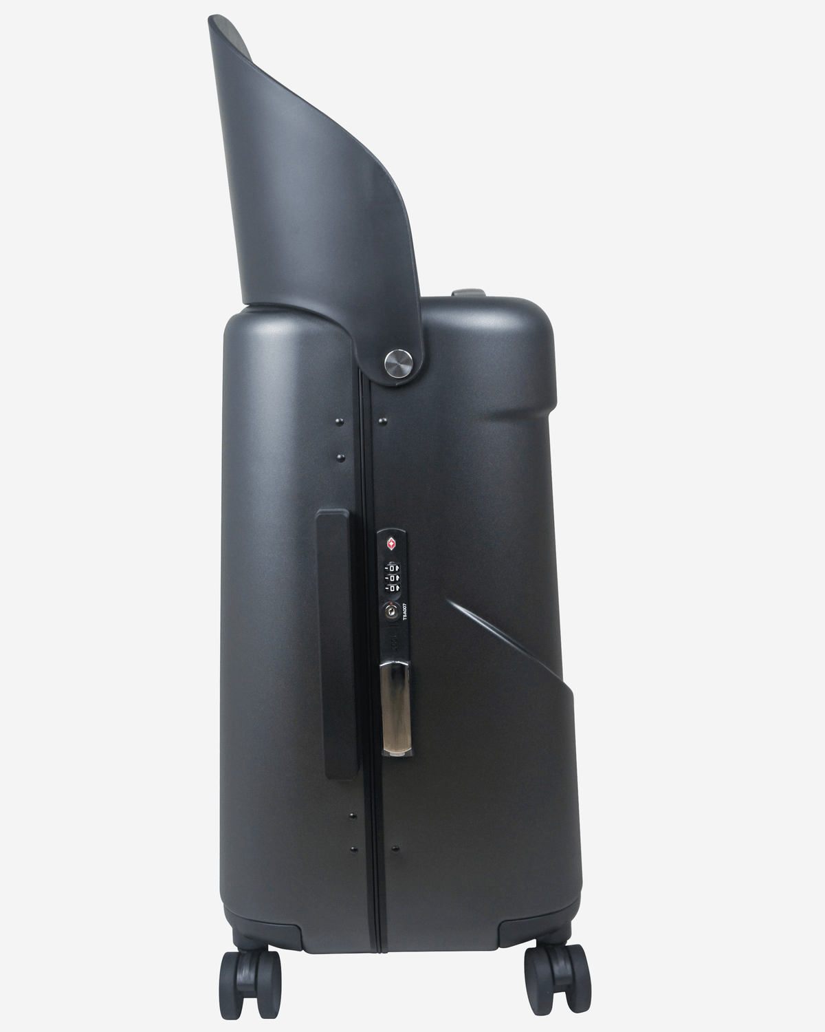 MiaMily Suitcase with Seat - Midnight Black