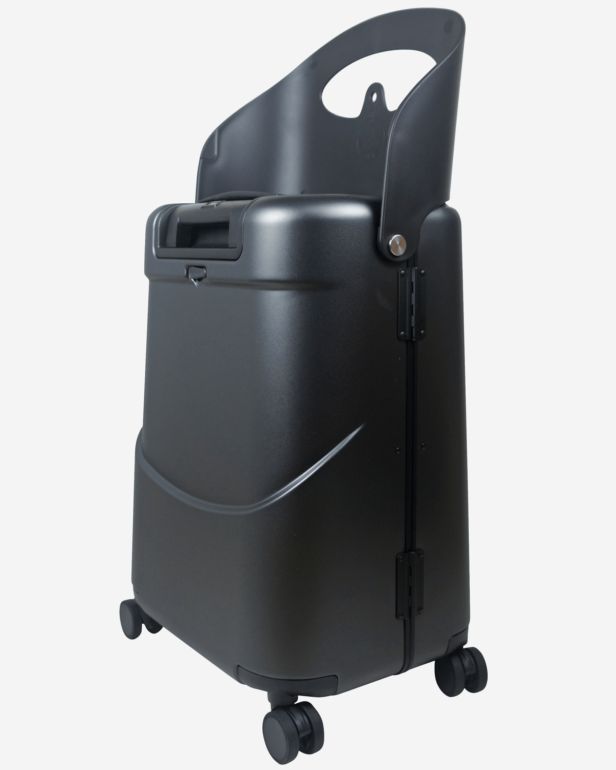 MiaMily Suitcase with Seat - Midnight Black