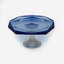 Winko Crystal Footed Cake Plate 24.5Cm Blue Silver