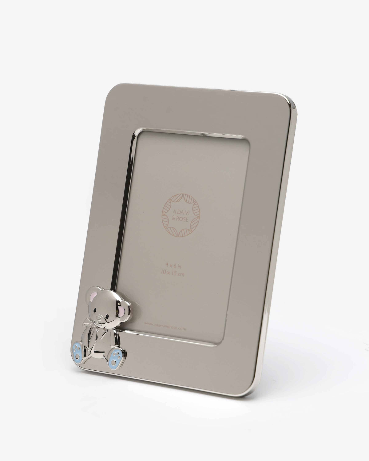 Winko 3D Teddy Bear Silver Plated Photo Frame