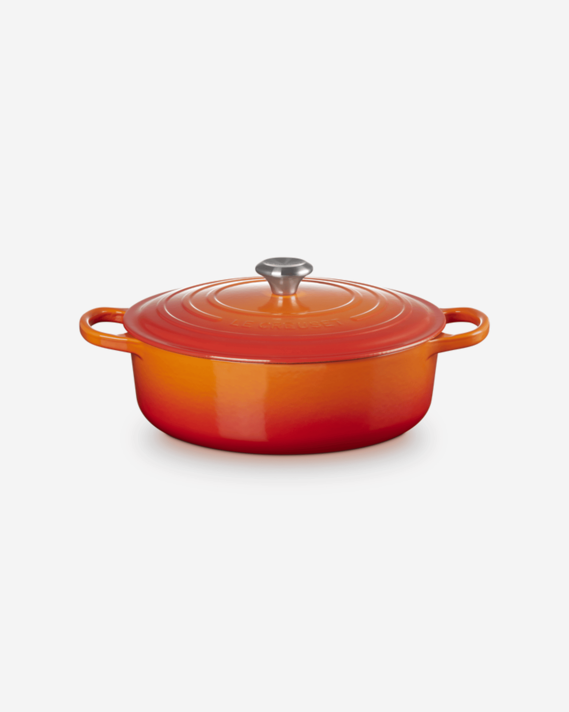 Signature Risotto Pot 30cm Flame Stainless Steel Knob