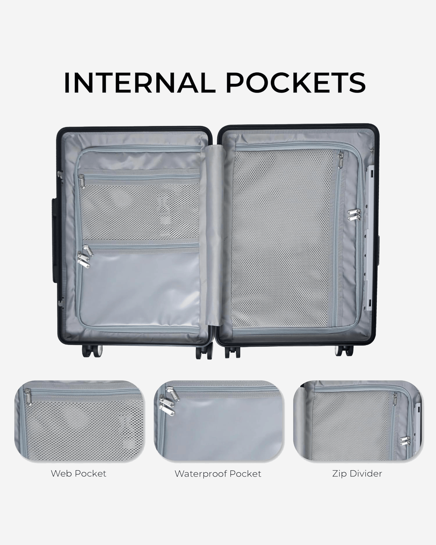 MiaMily Suitcase with Seat - Metallic Gold
