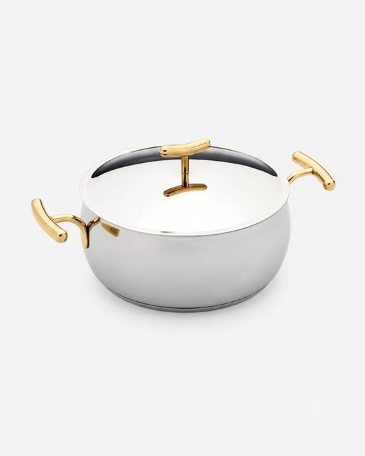 Yumi Gold Casserole 24Cm