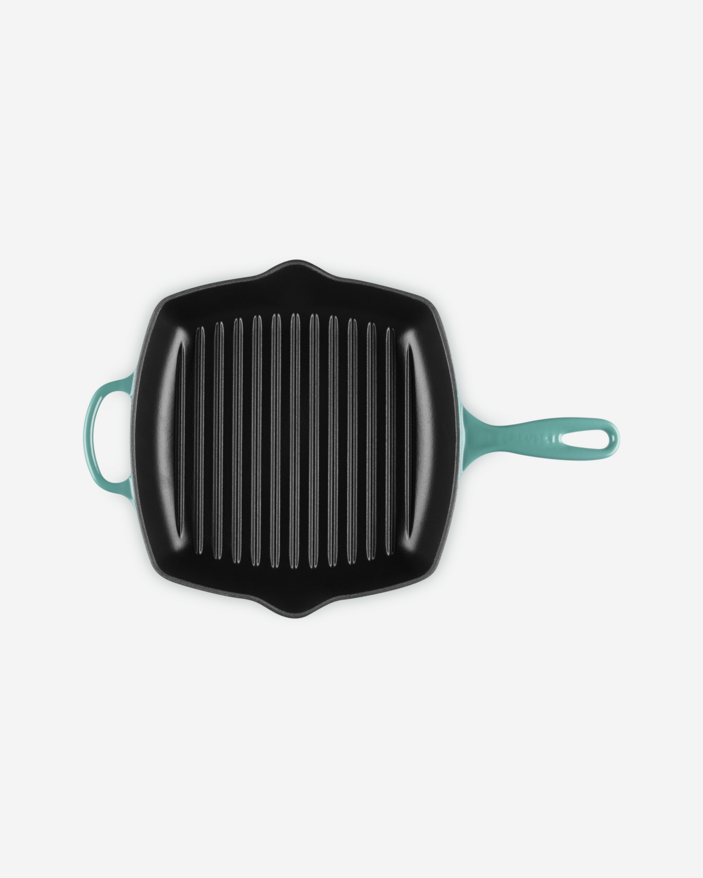 Le Creuset Bleu Riviera Signature Square Skillet Grill 26Cm