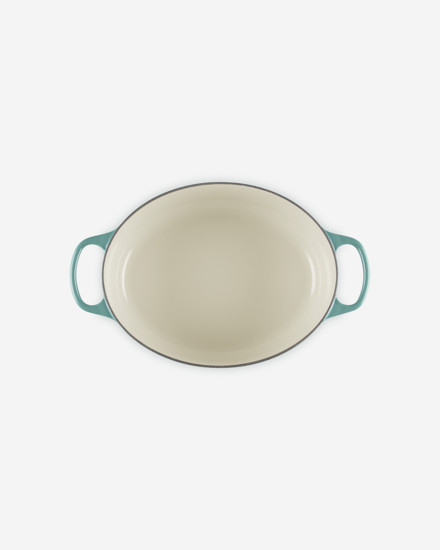 Le Creuset Bleu Riviera L.Gold Knob Signature Oval Casserole/Oven 29Cm 4.7L