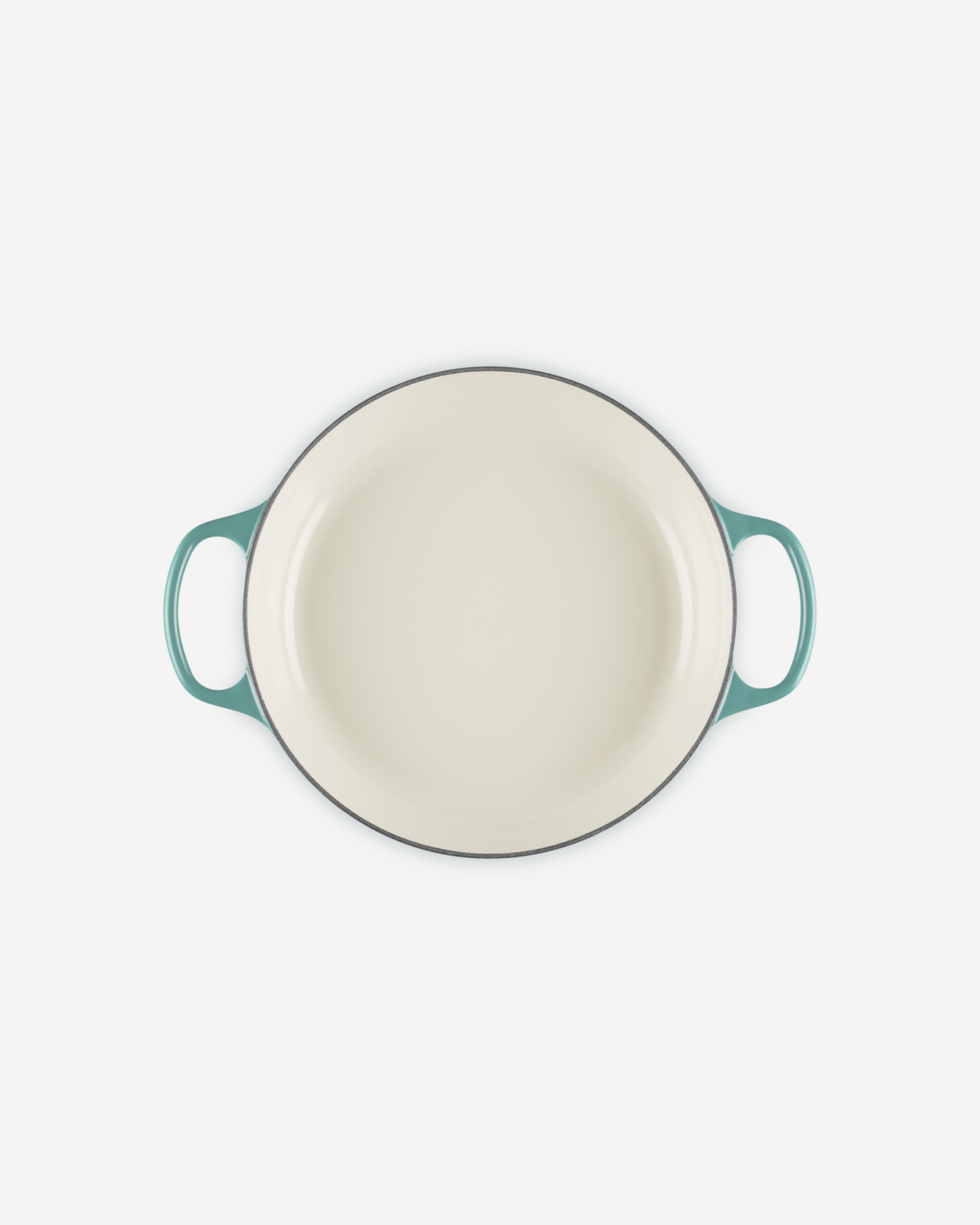 Le Creuset Bleu Riviera L.Gold Knob Signature Shallow Casserole/Braiser 26Cm 2.2L