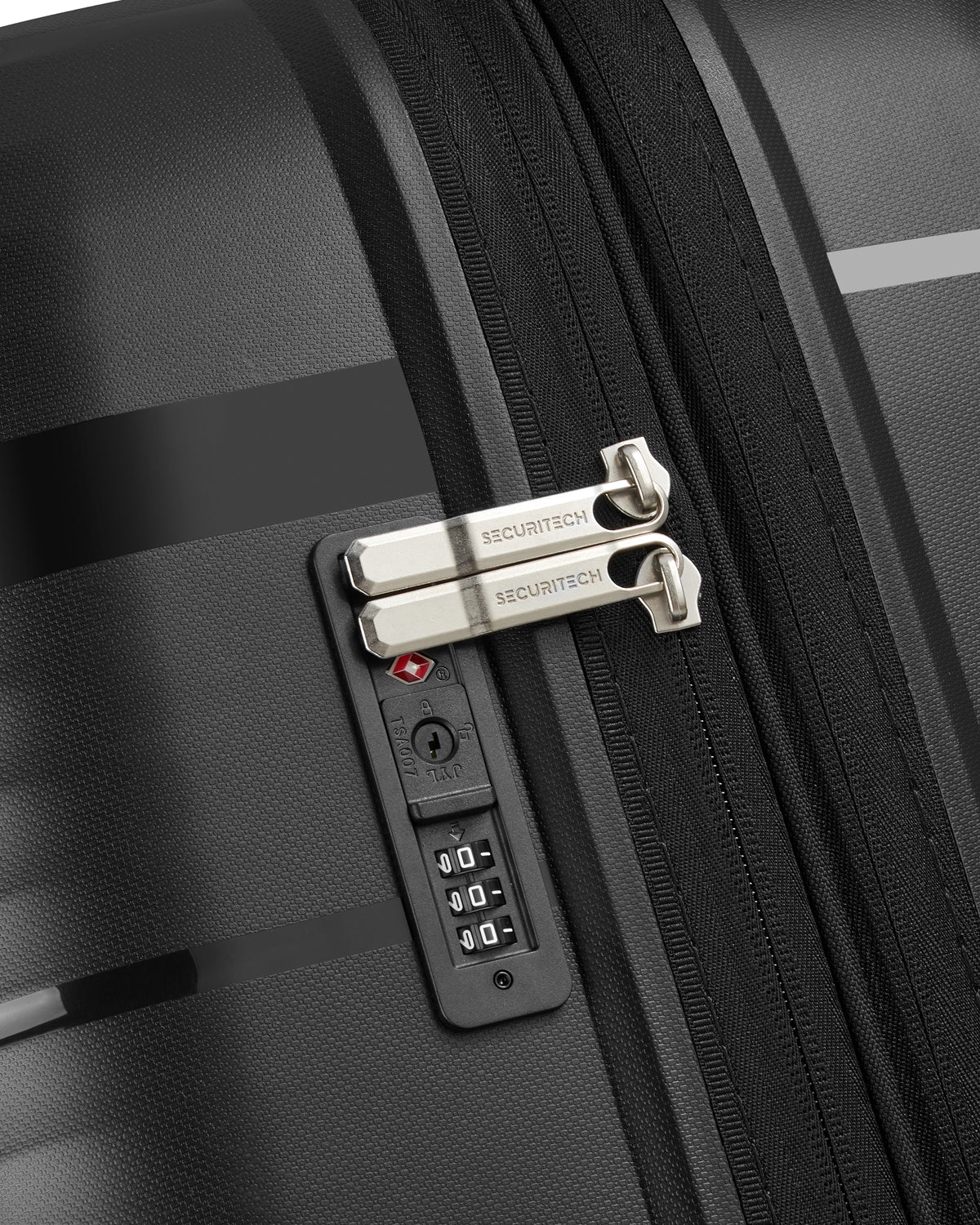 Delsey Paris Securitech Dune 3 Piece Set Expandable Luggage + Free Backpack
