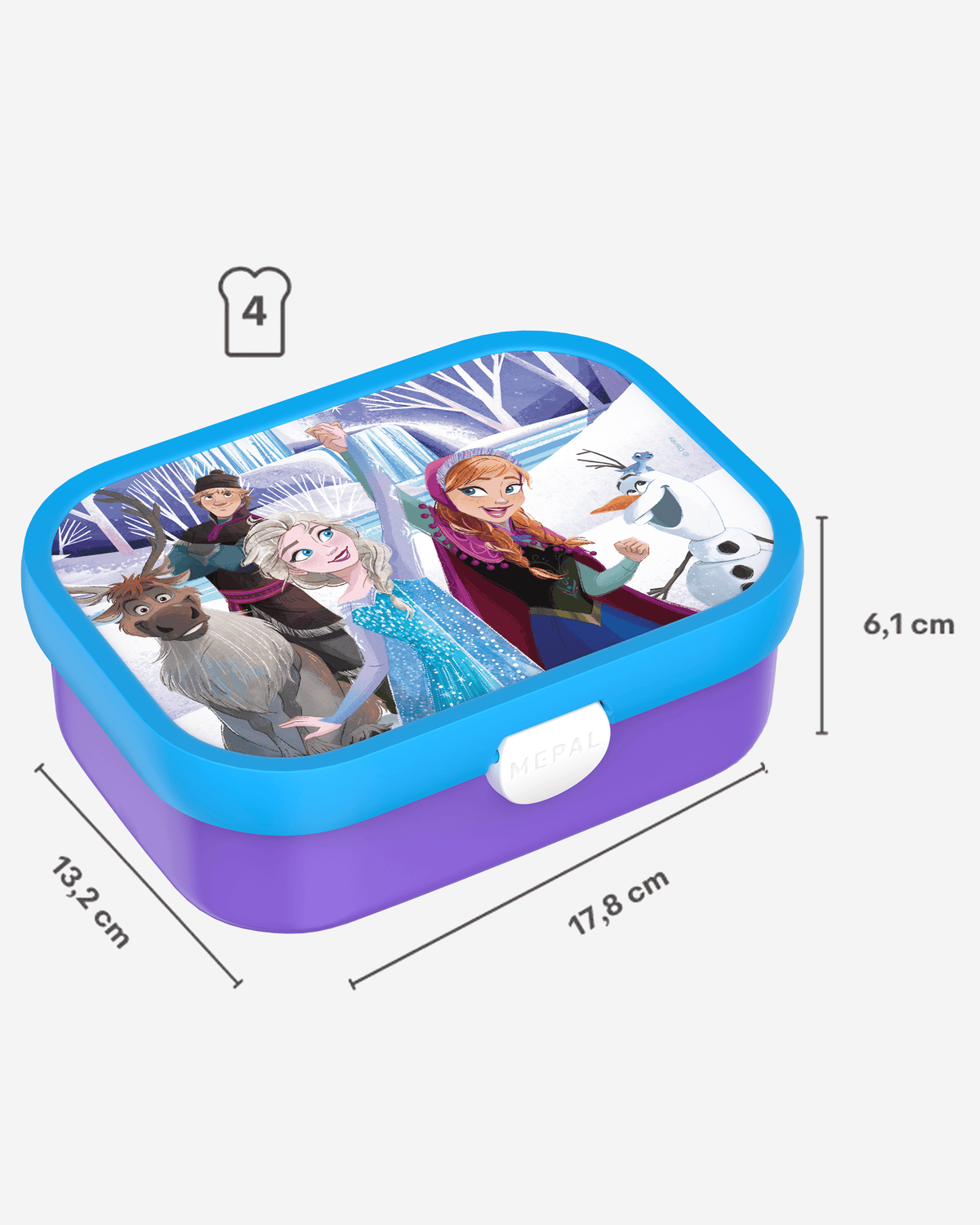 Mepal Campus Lunch Box Frozen Friends – 750ml