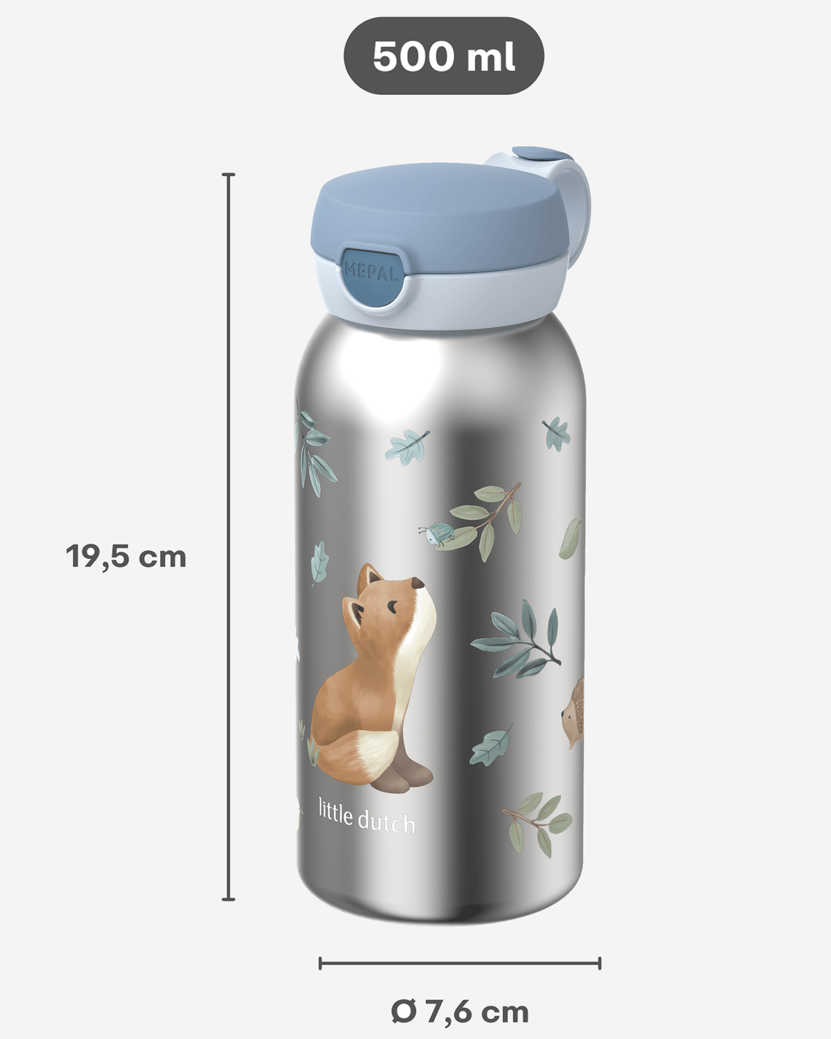 Mepal Campus Insulated Bottle Forest Friends – 500ml