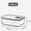 Mepal EasyClip Glass Food Container Nordic Sage – 1L