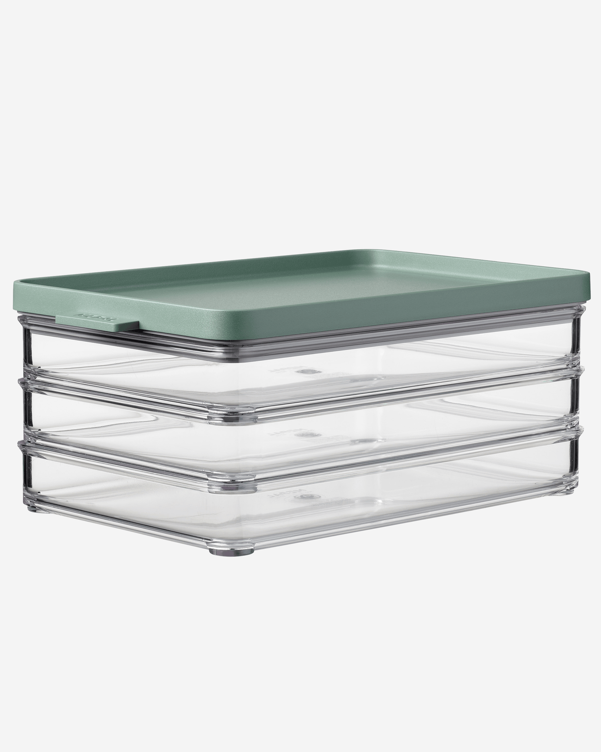 Mepal Omnia 3-Layer Meat Storage Containers Nordic Sage