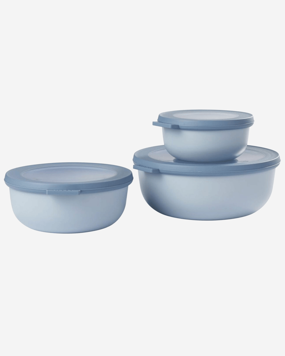 Mepal Cirqula Multi Bowl Set Nordic Blue – 350/750/1250ml