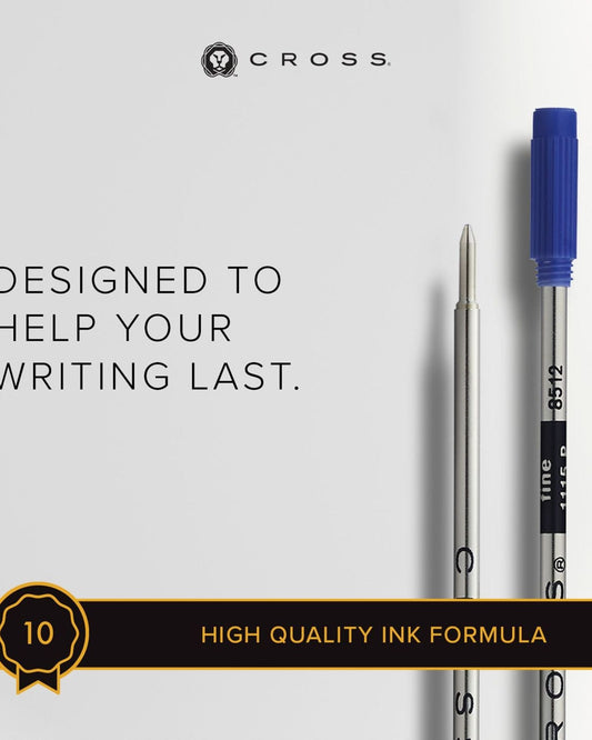 قلم حبر جاف كروس فاين - أزرق - 8512D