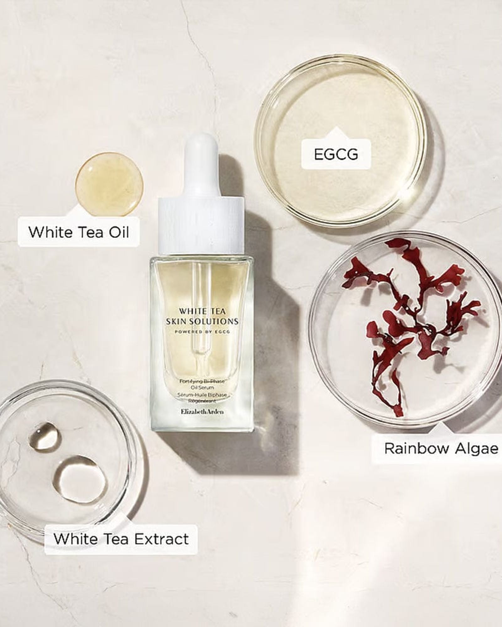 سيروم زيت الشاي الأبيض للبشرة من إليزابيث آردن 30 مل