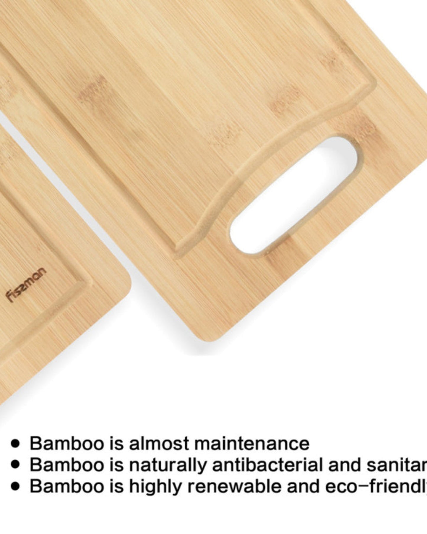 لوح تقطيع متعدد الاستخدامات من فيسمان، بني، 33 سم