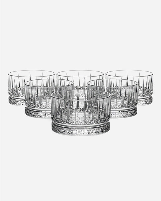 Cuisine Art Soda-Lime Bowl Set 220ml 6Pc ZJ2