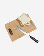 سكين خبز فيسمان من سلسلة إيفا، ستانلس ستيل، أسود/فضي، 20 سم