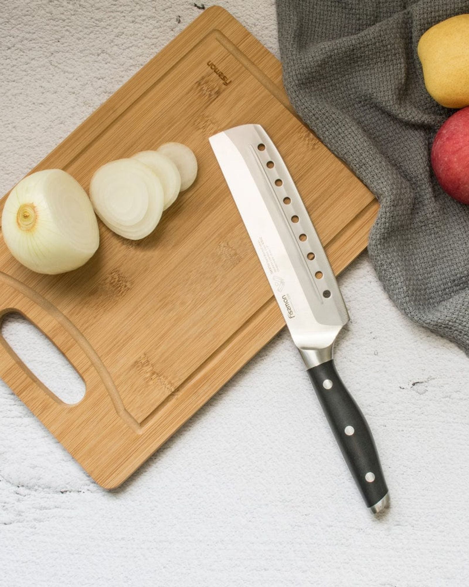 سكين فيسمان الساطور 7 بوصة سلسلة تاكاتسو (فولاذ 420J2)