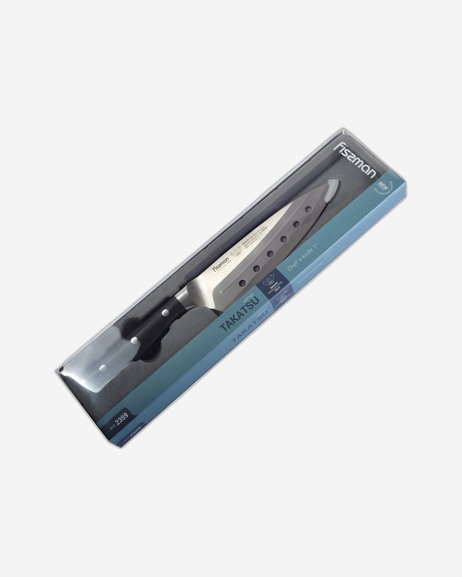 سكين الطاهي فيسمان 7 بوصات من سلسلة تاكاتسو (فولاذ 420J2)