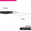 سكين جبن فيسمان ديمي شيف 5.5 بوصة