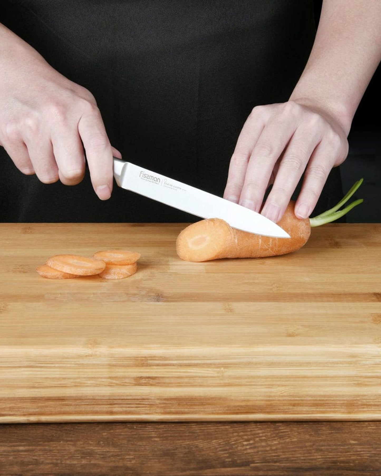 سكين فيسمان متعدد الاستخدامات، لون أسود، 6 بوصات