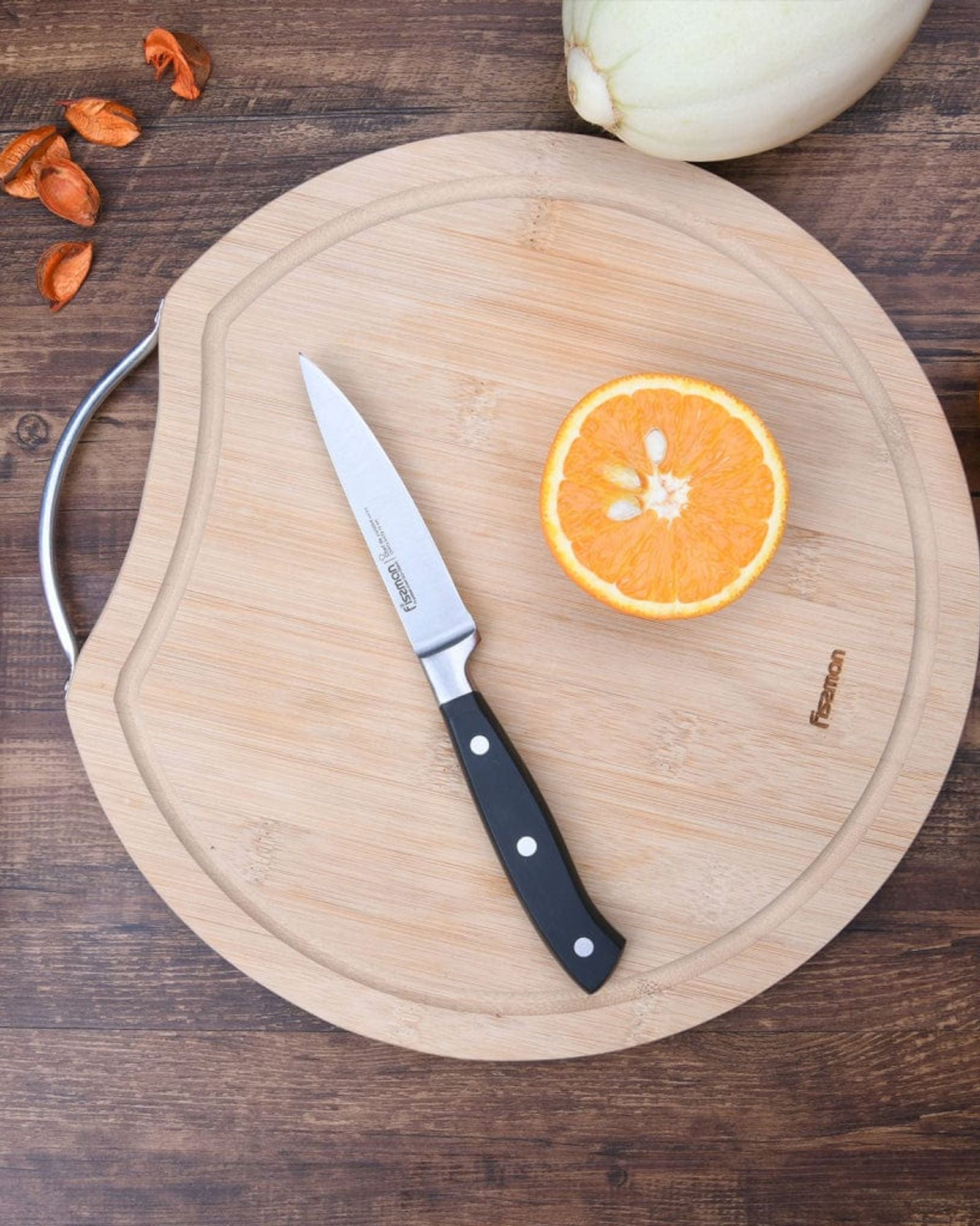 سكين فيسمان شيف دي كوزين متعدد الاستخدامات، أسود، 4 بوصات