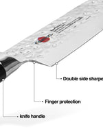 فيسمان 5.5 "سكين سانتوكو ساموراي كوجيرو 14 سم (فولاذ AUS-8)
