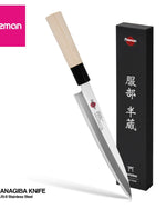 سكين ياناغيبا ساموراي هانزو من فيسمان، ٨.٢ بوصة، ٢١ سم (فولاذ AUS-٨)