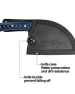 فيسمان سكين الشيف الصربي EL TORO 18 سم (فولاذ AUS-8)-8)
