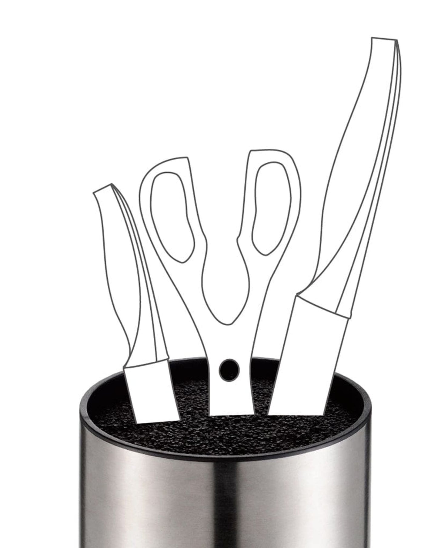 منظم سكاكين فيسمان 11 × 22 سم