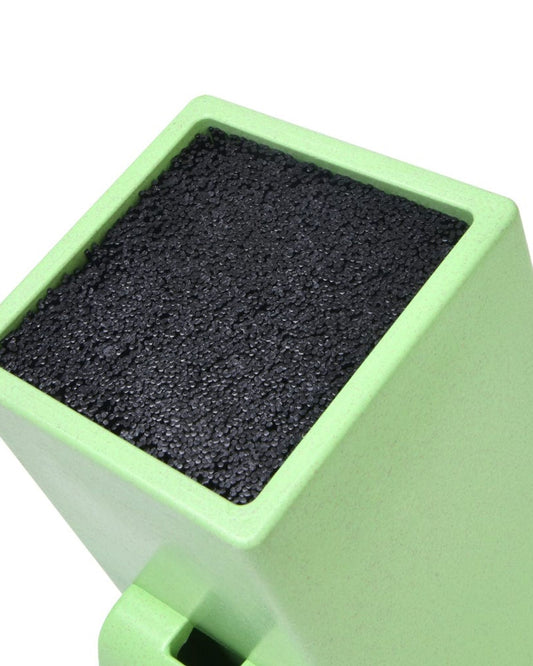 منظم سكاكين المطبخ من فيسمان، 11×11×26 سم، أخضر (بلاستيك)